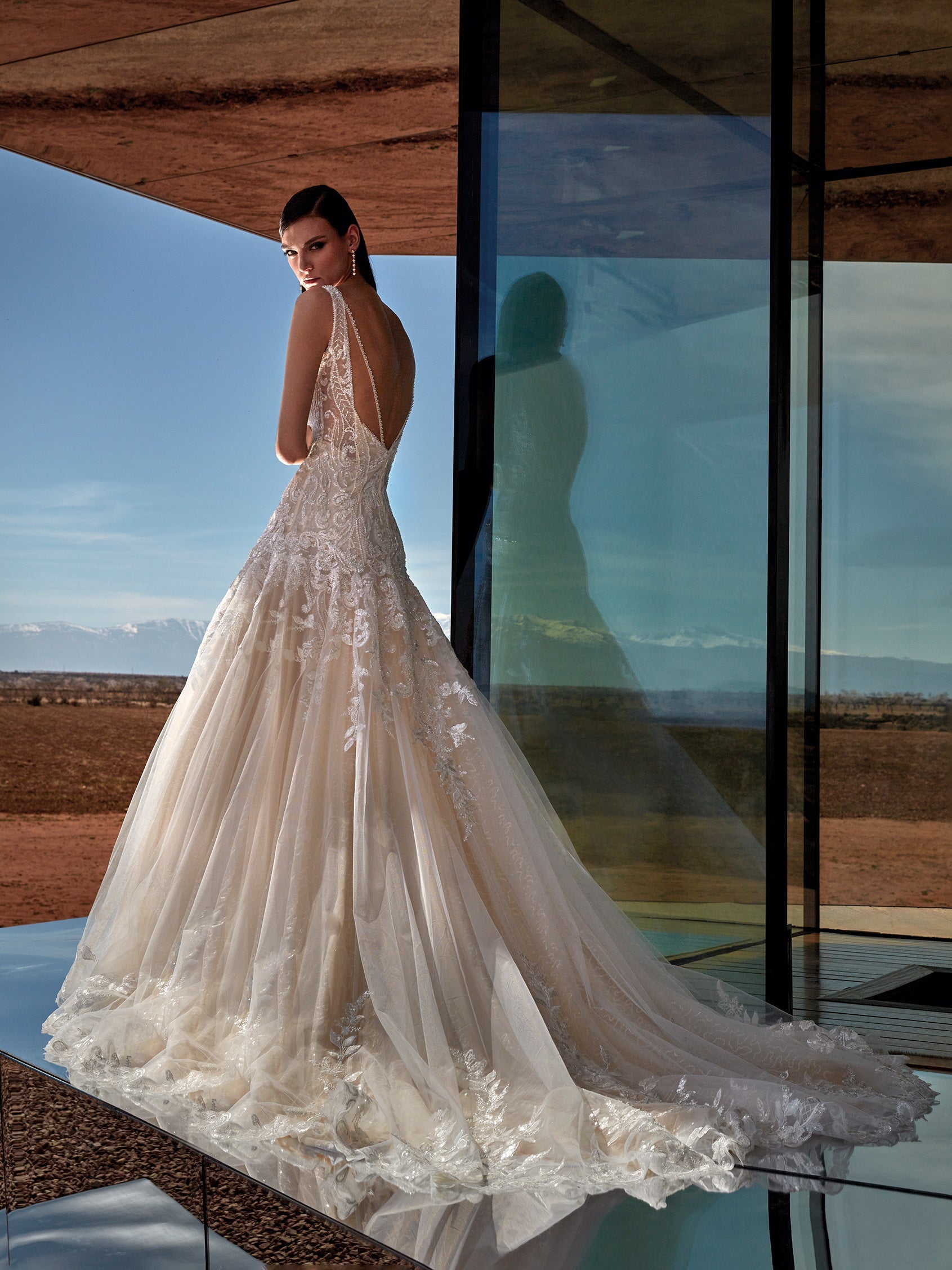 Robe mariee sirene longue traine hotsell