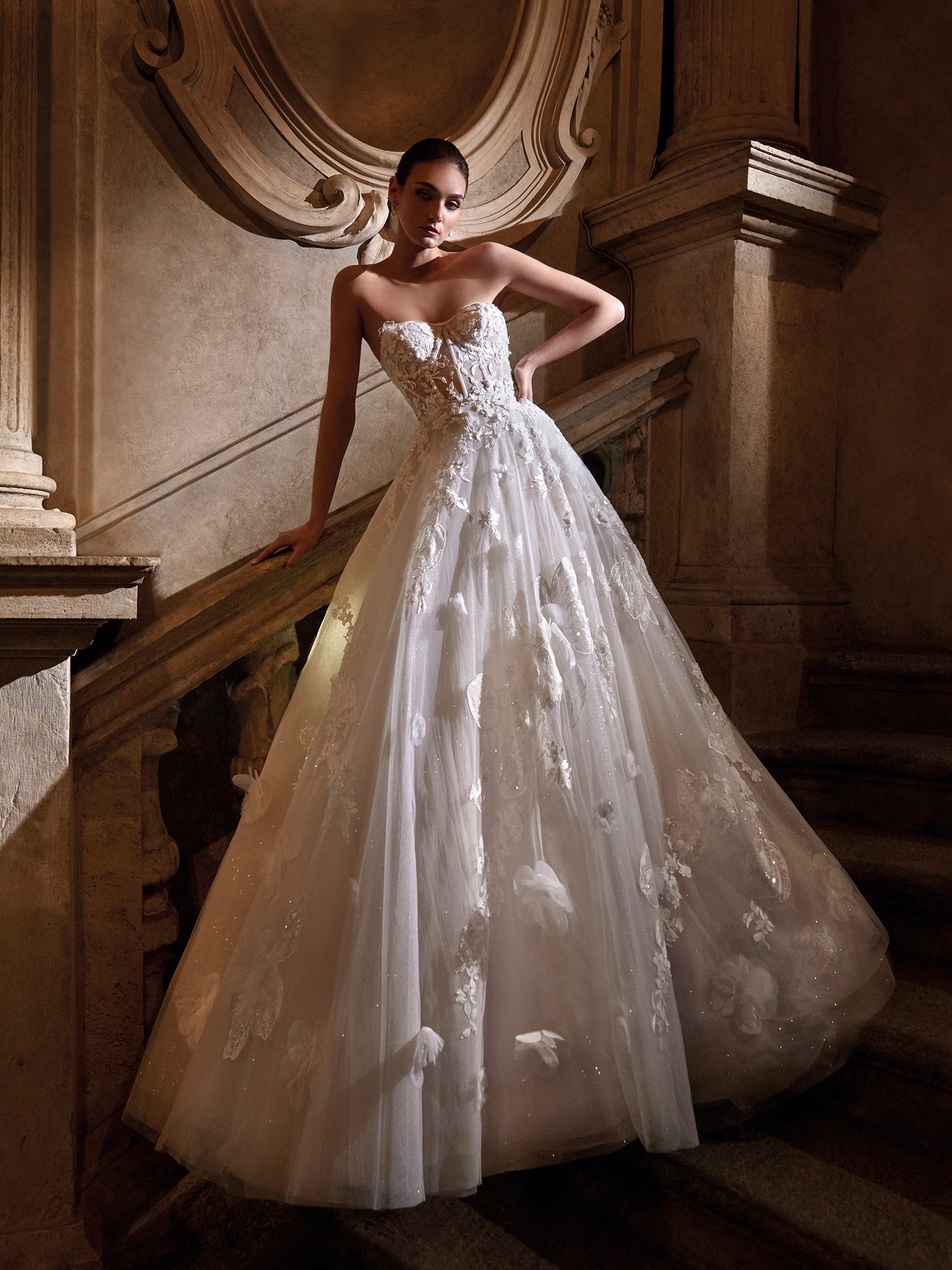 Stella York 7012 Romantic A-Line Wedding Dress - South Coast Brides