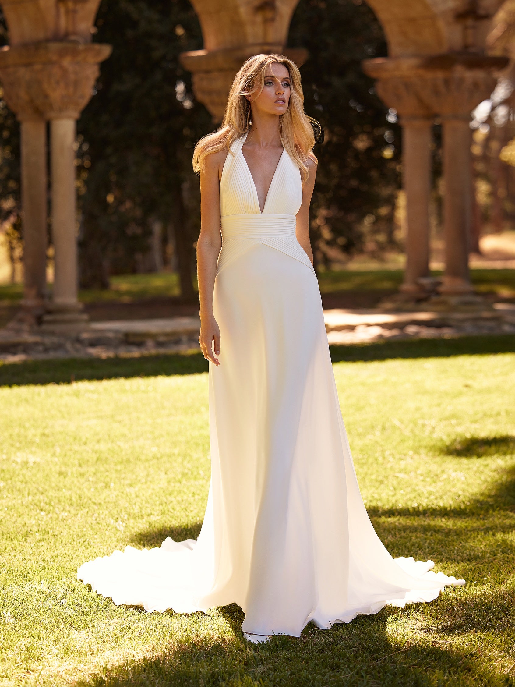 Casual Wedding Dress with Slit | Stella York Wedding Dresses