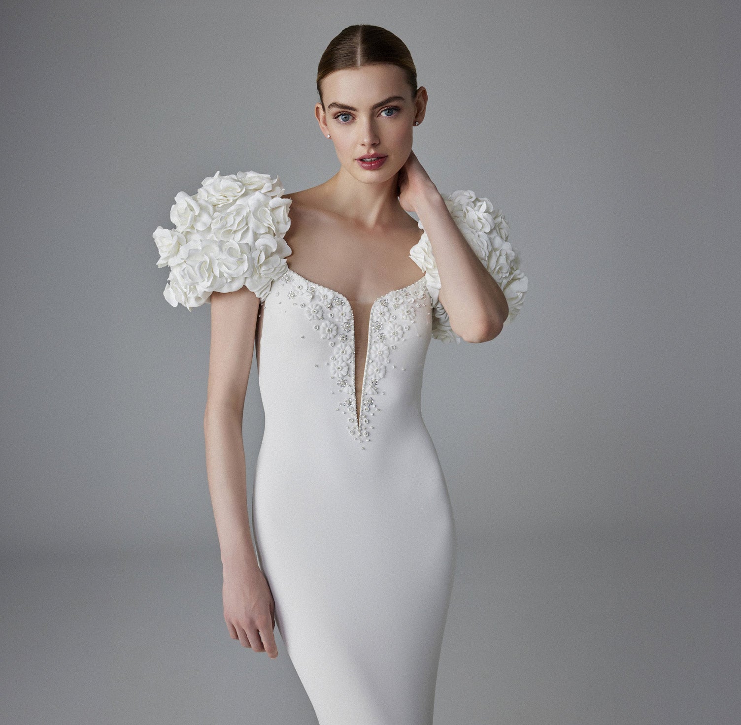 Pronovias white collection shop