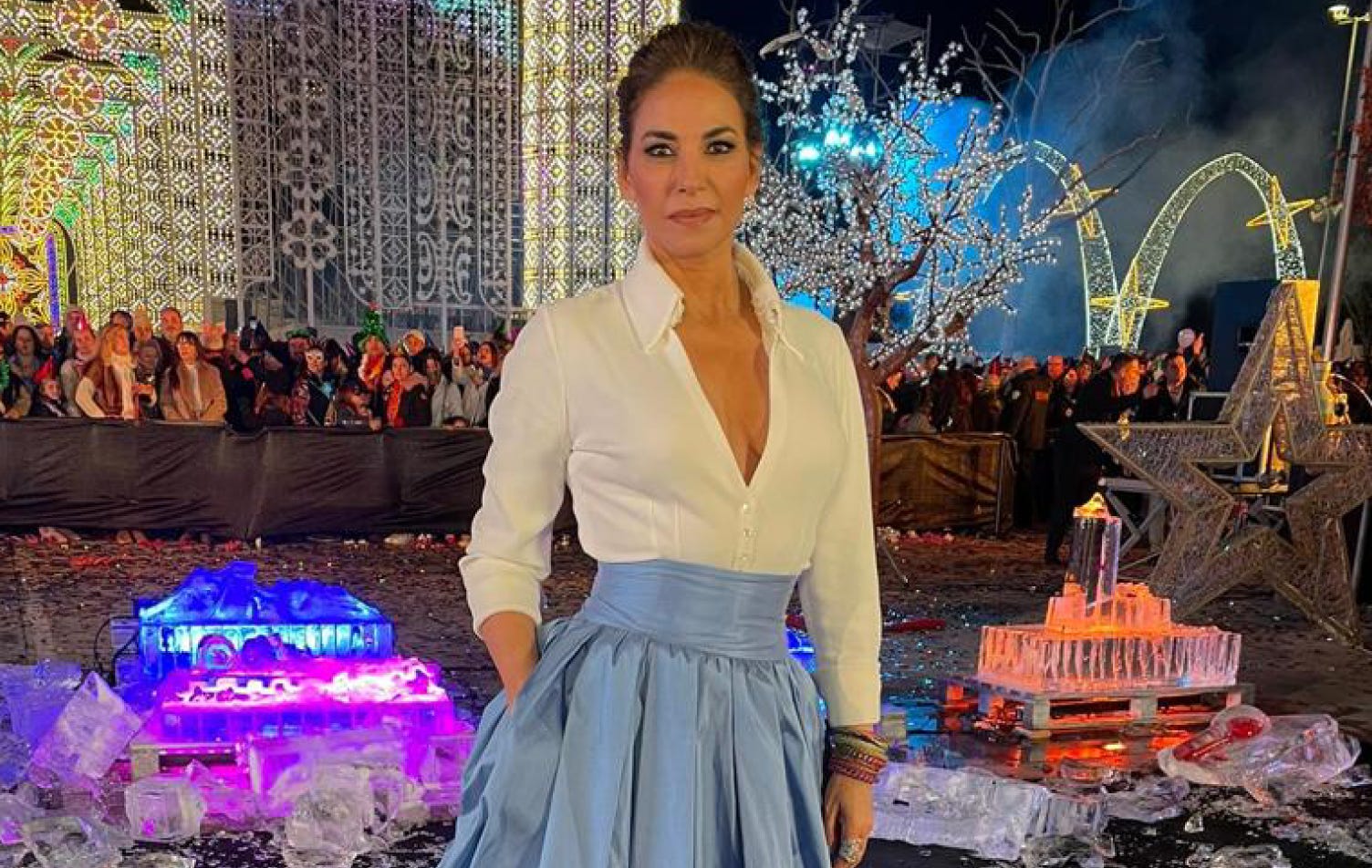 Atelier Pronovias diseña el vestido de Mariló Montero para la gala de las campanadas