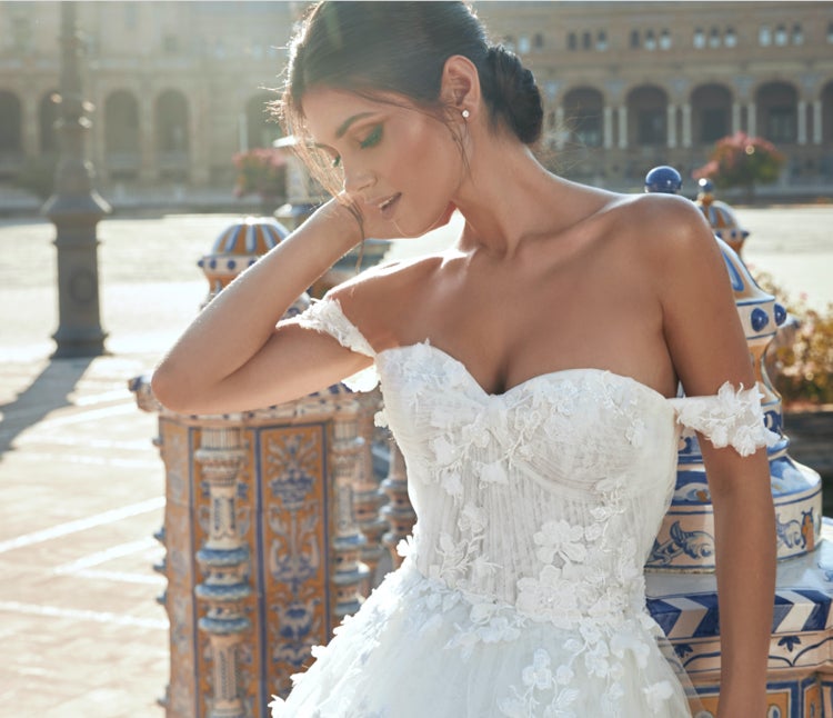 Carrasco wedding dress Marchesa x Pronovias