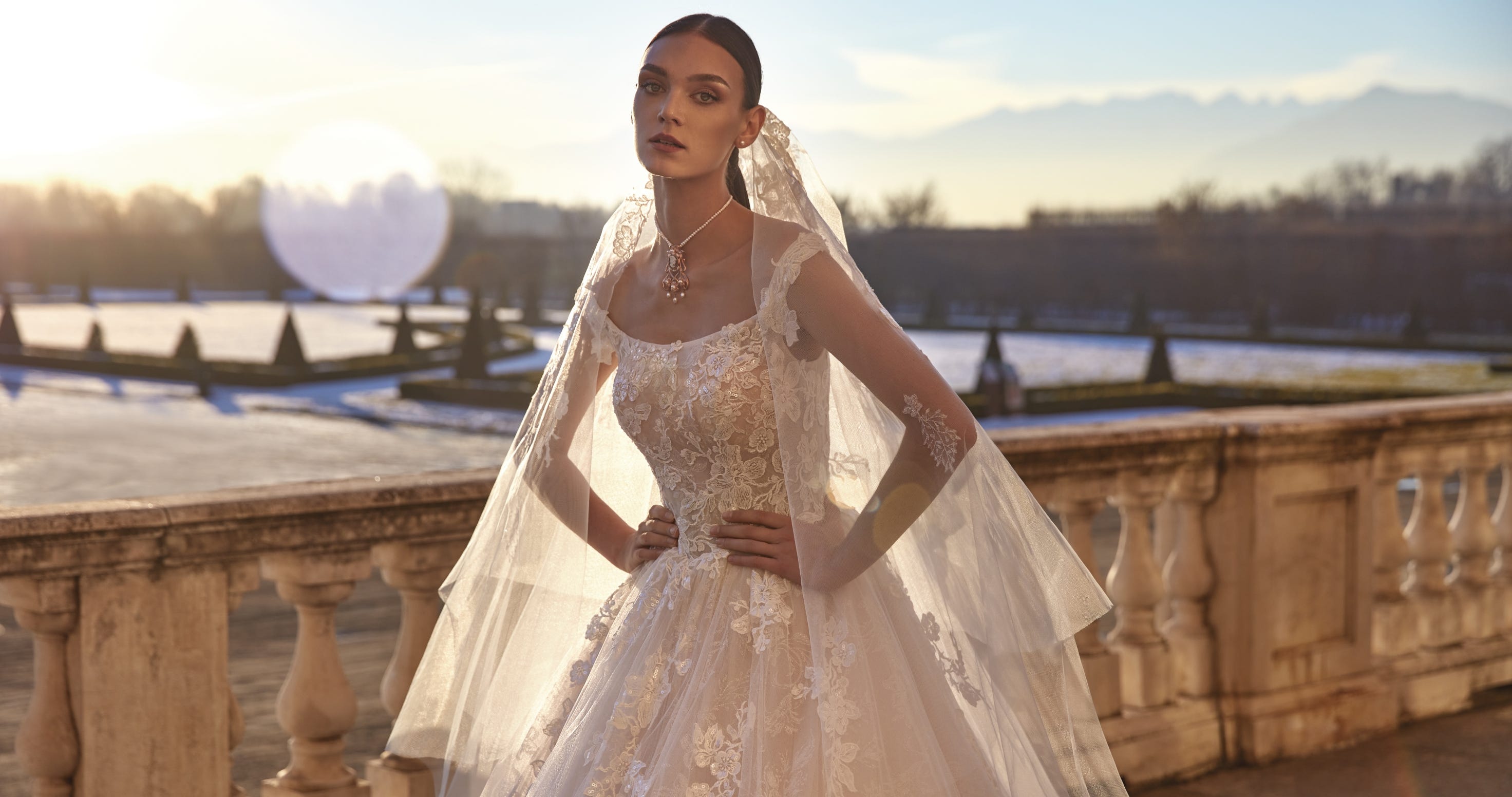 spanish inspired wedding dress,white long gown for wedding,