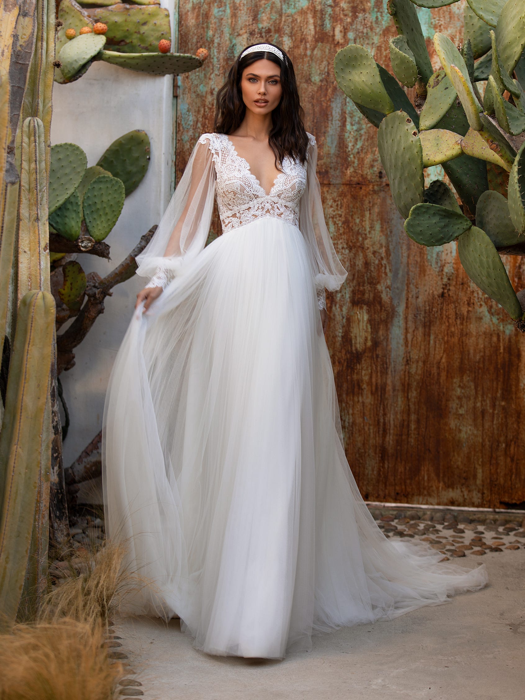 últimas tendencias en de novia 2021 Pronovias