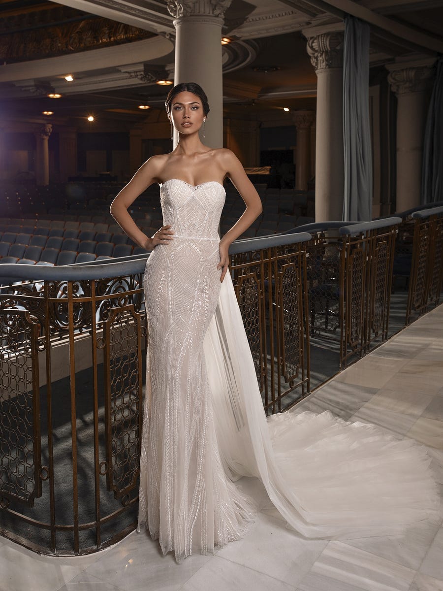 vestido novia convertible? ¡Sí, lo Pronovias